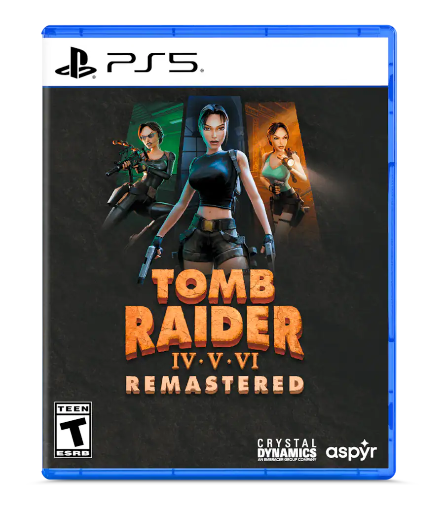 Tomb Raider IV VI Remastered Starring Lara Croft PlayStation