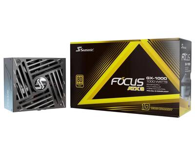 Seasonic FOCUS GX ATX 3 (2024) GX 1000 1000 W ATX 3.1 80 PLUS GOLD Seasonic FOCUS GX ATX 3 (2024) GX 1000 1000 W ATX 3.1 80 PLUS GOLD