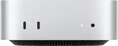 Front. Apple - Mac mini Desktop Apple M6 chip with 16GB Memory and 256GB SSD - Silver.