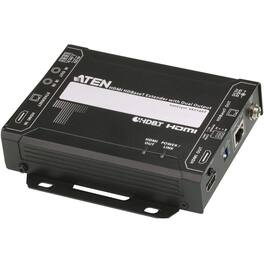 Aten Technology - ATEN HDMI HDBaseT Transmitter with Dual Output (4K@100m) (HDBaseT Class A)-TAA Compliant - 1 Input Device - 492.13 ft - Unknown