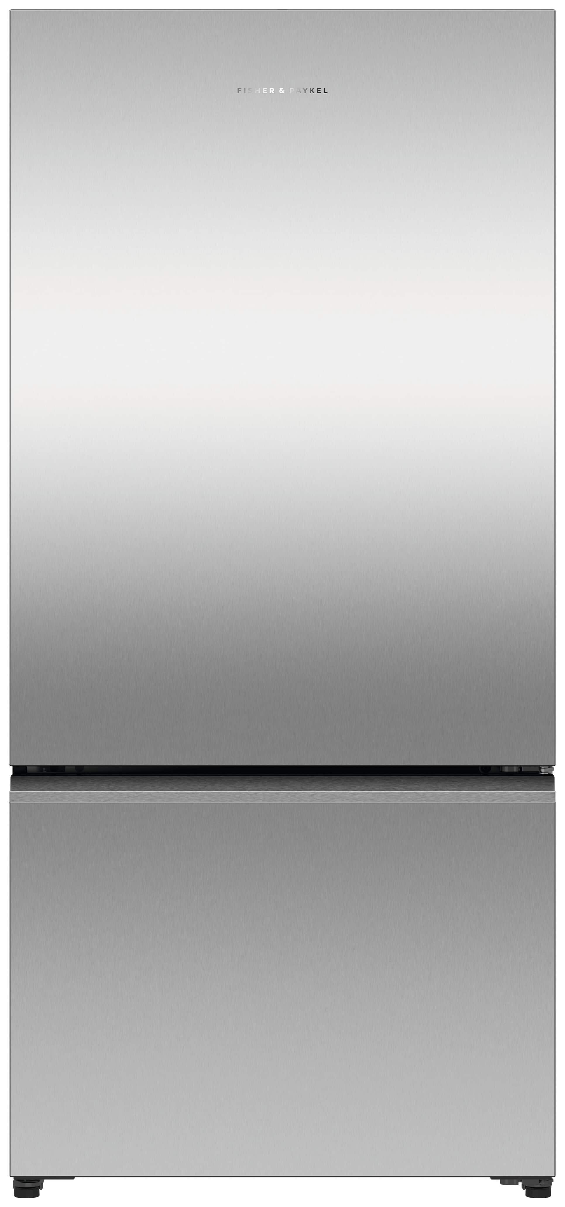 Fisher & Paykel - 18.2 Cu. Ft. Bottom Mount Freezer Refrigerator - Stainless Steel