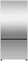 Fisher & Paykel - 32 in. Wide 18.2 Cu. Ft. Bottom Mount Freezer Freestanding Refrigerator - Stainless Steel