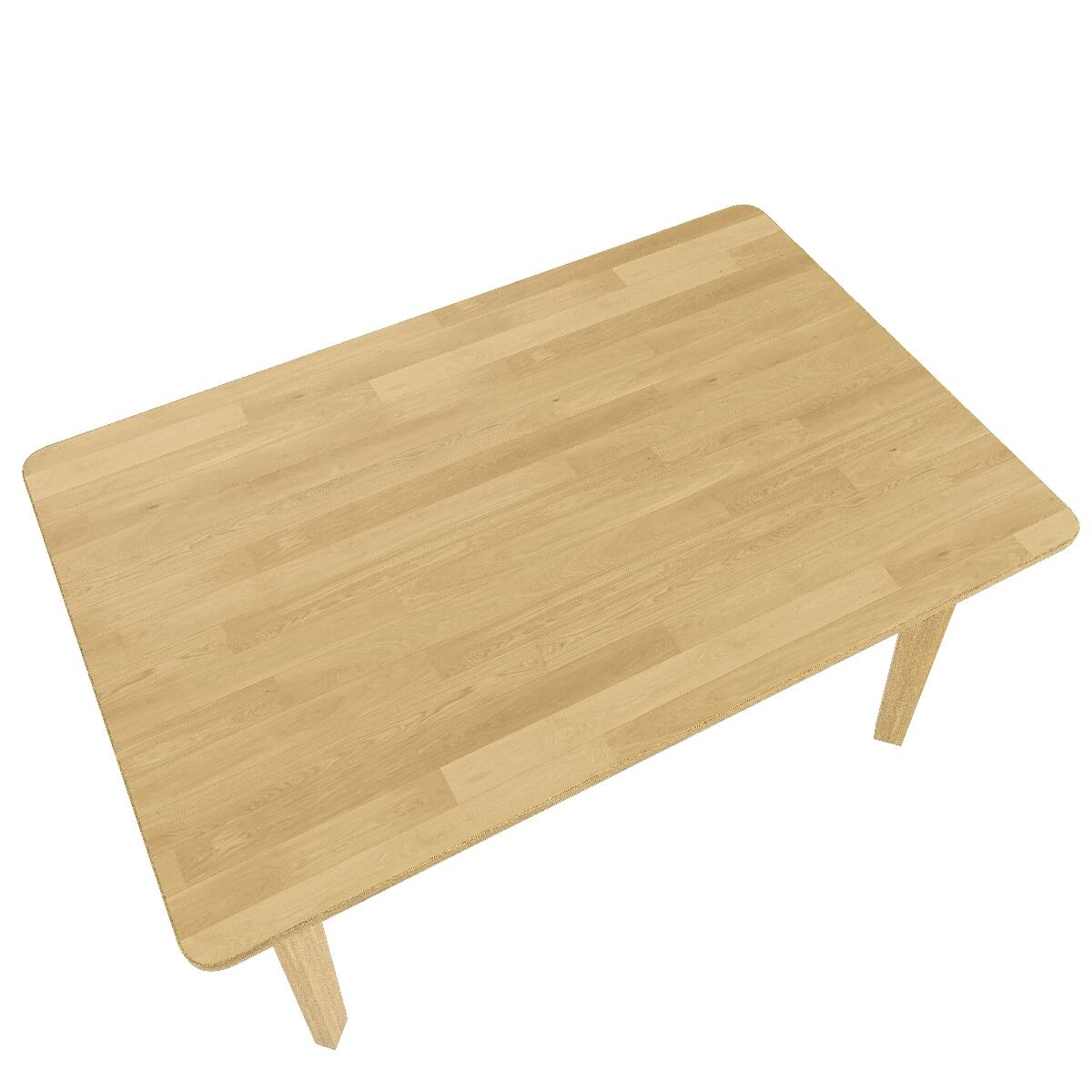 Alt View 9. Loheer - Loheer 5 Piece Dining Set, Natural Wood Dining Set for 4 with Upholstered Chairs - Natural.