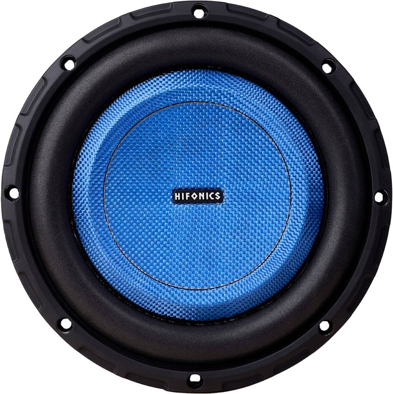 Front. Hifonics - ELITE 8" 500W Dual-Voice Subwoofer - Blue.