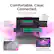 Comfortable. Clear. Connected.
5M IR camera featuring RGB with privacy shutter
Noise-cancelling four-mic 3D array
Quad 2W speakers optimized with Dolby Atmos
Silent trackpad
Yoga keyboard with durable anti-oil coating
