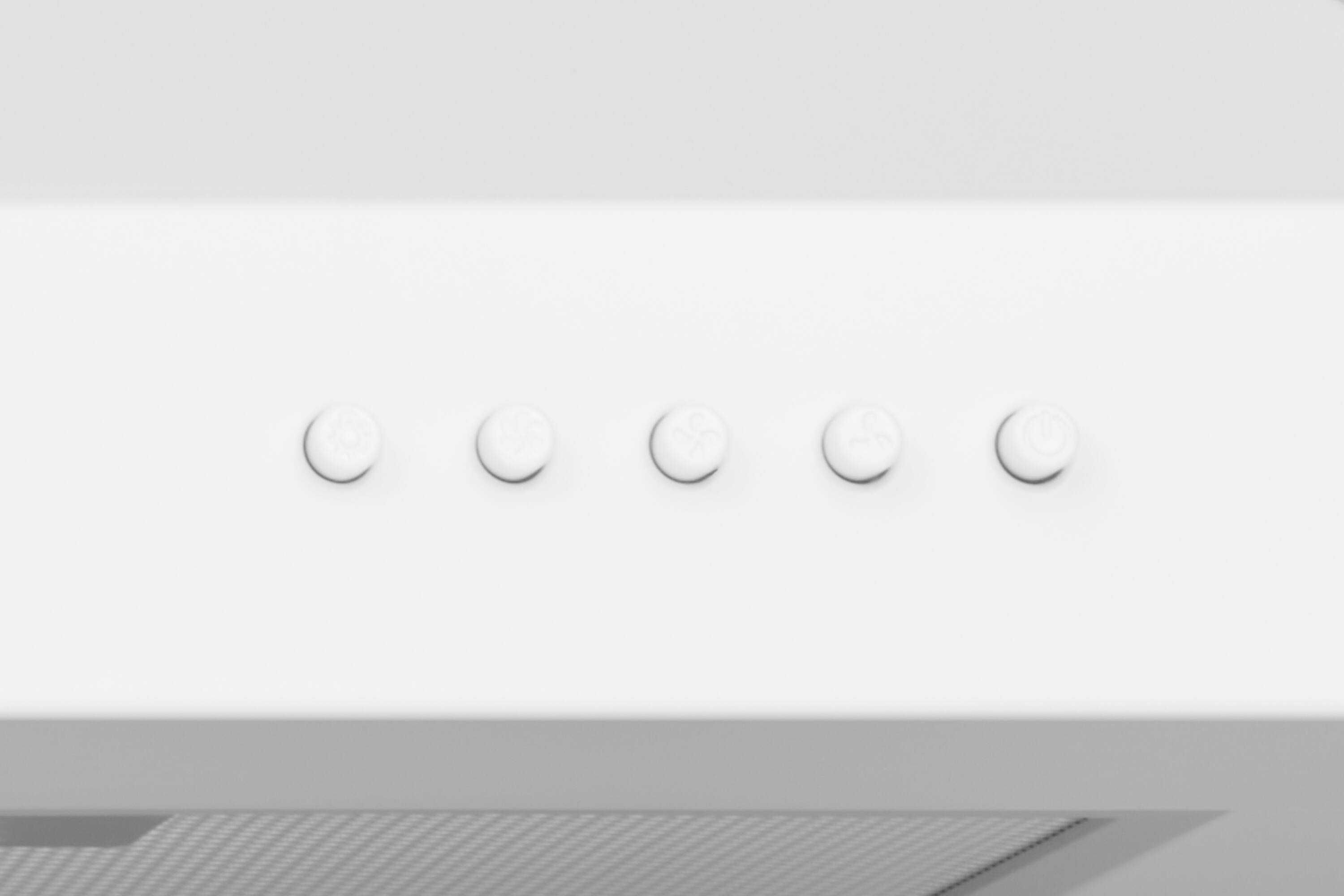 Alt View 5. Hauslane - Hauslane WM-530 30-in Convertible Matte White Wall-Mounted Range Hood (Charcoal Filters Included) - Matte White.