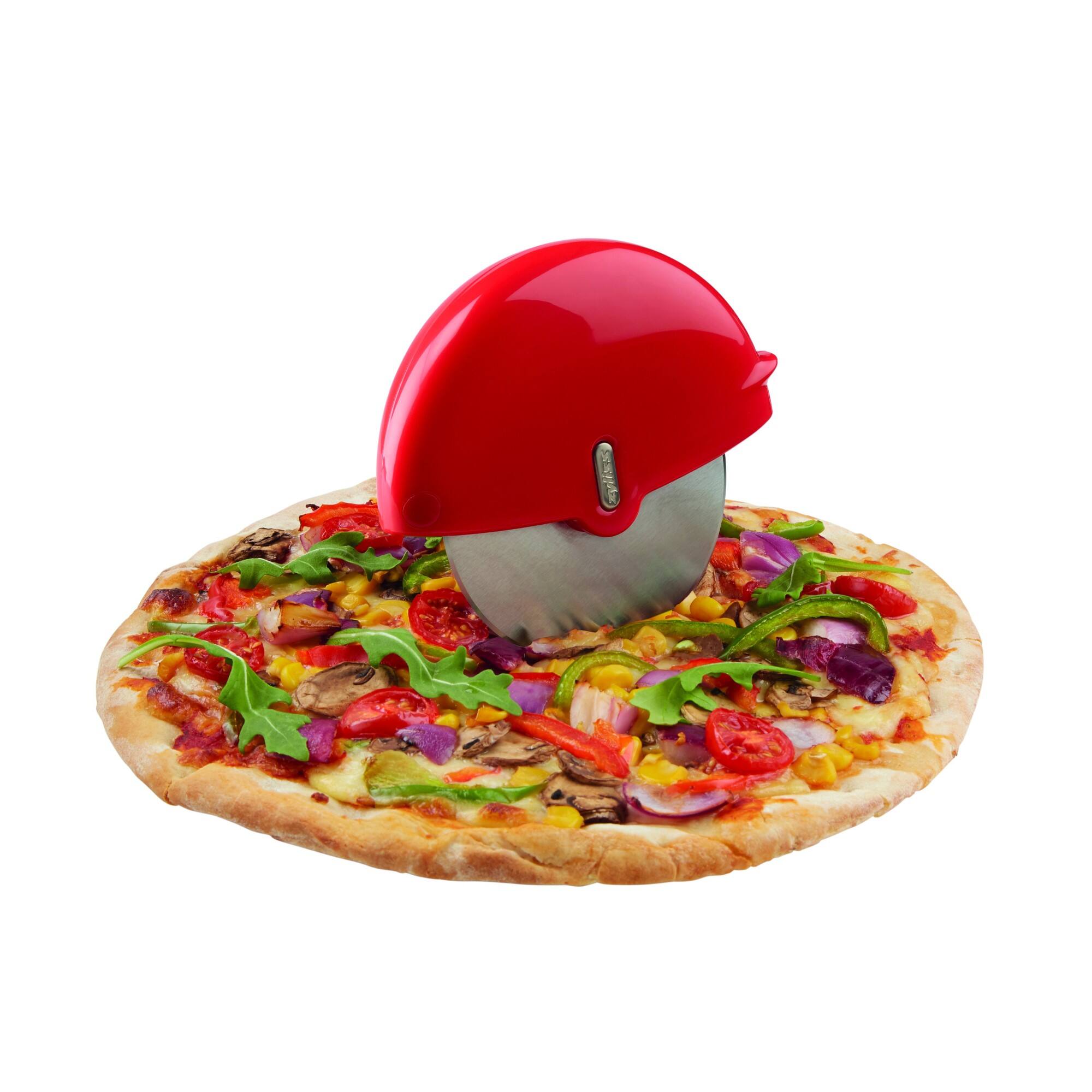 Alt View 2. Zyliss - Pizza Wheel Cutter - Red.