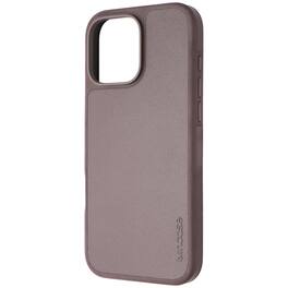 Incase - ICON Case for MagSafe for Apple iPhone 16 Pro Max - Cocoa Pebbled Leather - Black