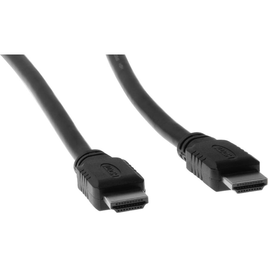 Alt View 4. Rocstor - Rocstor Premium 12ft High Speed HDMI (M/M) Cable with Ethernet - Cable Length: 12ft - HDMI for Audio/Video Device - 1.28 - Black.