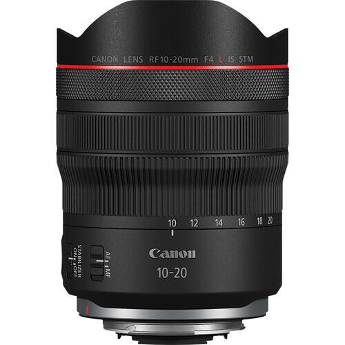 CANON LENS RF10-20mm F4 L IS STM NO OFF STABILIZER AF ,MF 10 12 I Canon 10-20 14 16 18 20