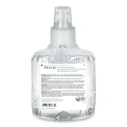 Sure, here is the corrected and grouped text from the image:
---
**PROVON**
**Clear & Mild Foam Handwash**
**Savon moussant doux et transparent pour les mains**
**Jabón espumoso suave y transparente**
**Ingredients: Aqua, Sodium Laureth Sulfate, Cocamidopropyl Betaine, Cocamidopropyl Betaine, Cocamidopropyl Betaine, Cocamidopropyl Betaine, Cocamidopropyl Betaine, Cocamidopropyl Betaine, Cocamidopropyl Betaine, Cocamidopropyl Betaine, Cocamidopropyl Betaine, Cocamidopropyl Betaine, Cocamidopropyl Betaine, Cocamidopropyl Betaine, Cocamidopropyl Betaine, Cocamidopropyl Betaine, Cocamidopropyl Betaine, Cocamidopropyl Betaine, Cocamidopropyl Betaine, Cocamidopropyl Betaine, Cocamidopropyl Betaine, Cocamidopropyl Betaine, Cocamidopropyl Betaine,