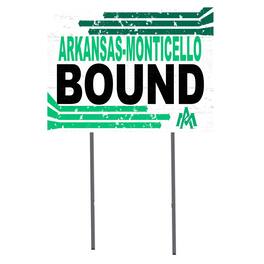 Jardine - Arkansas-Monticello Boll Weevils 18" x 24" Bound Yard Sign - White