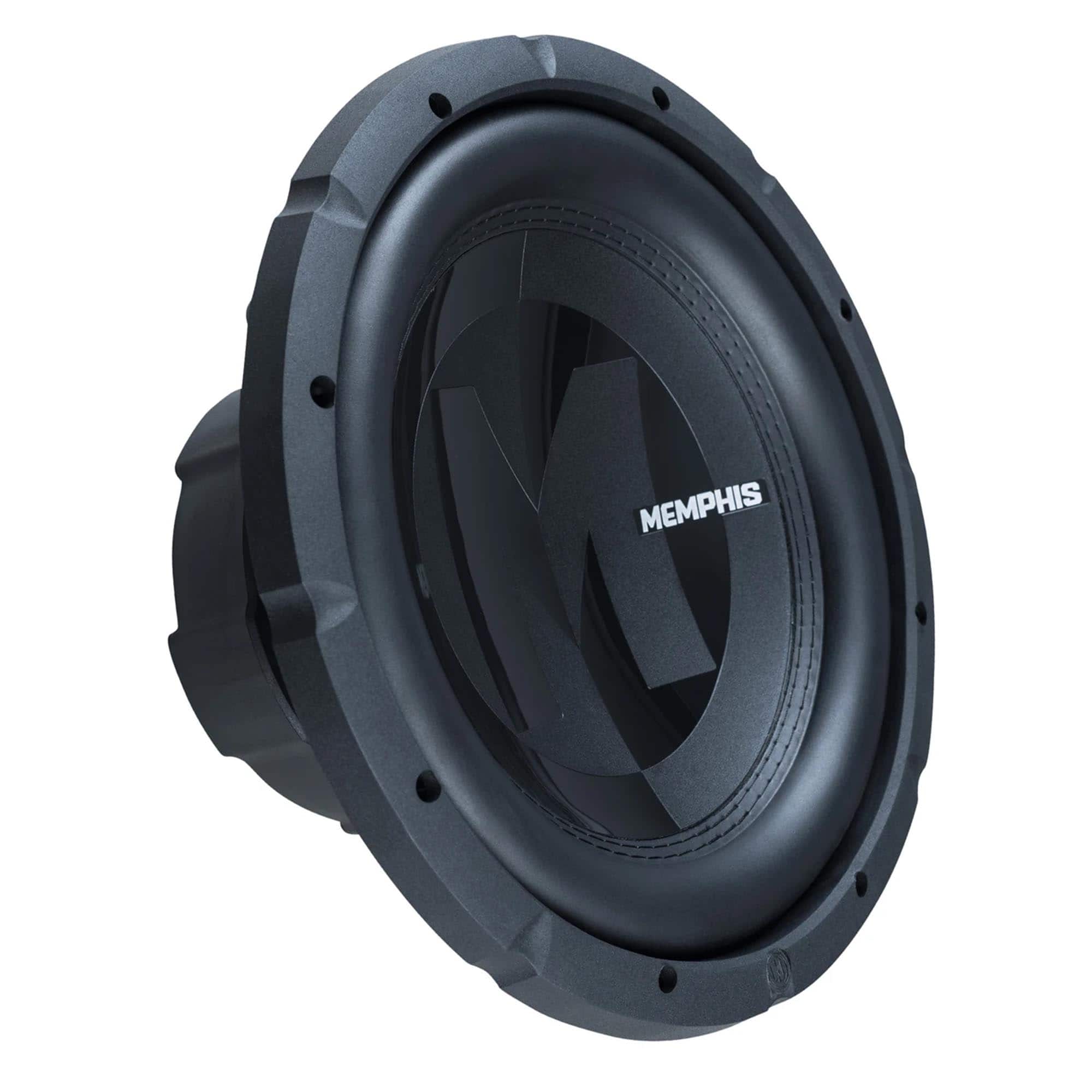 Memphis Car Audio - Memphis Audio PRX12FTV PRX 12" Selectable 1, 2 Or 4 Ohm Subwoofer - Black/Gray