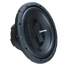 Memphis Car Audio - Memphis Audio PRX12FTV PRX 12" Selectable 1, 2 Or 4 Ohm Subwoofer - Black/Gray