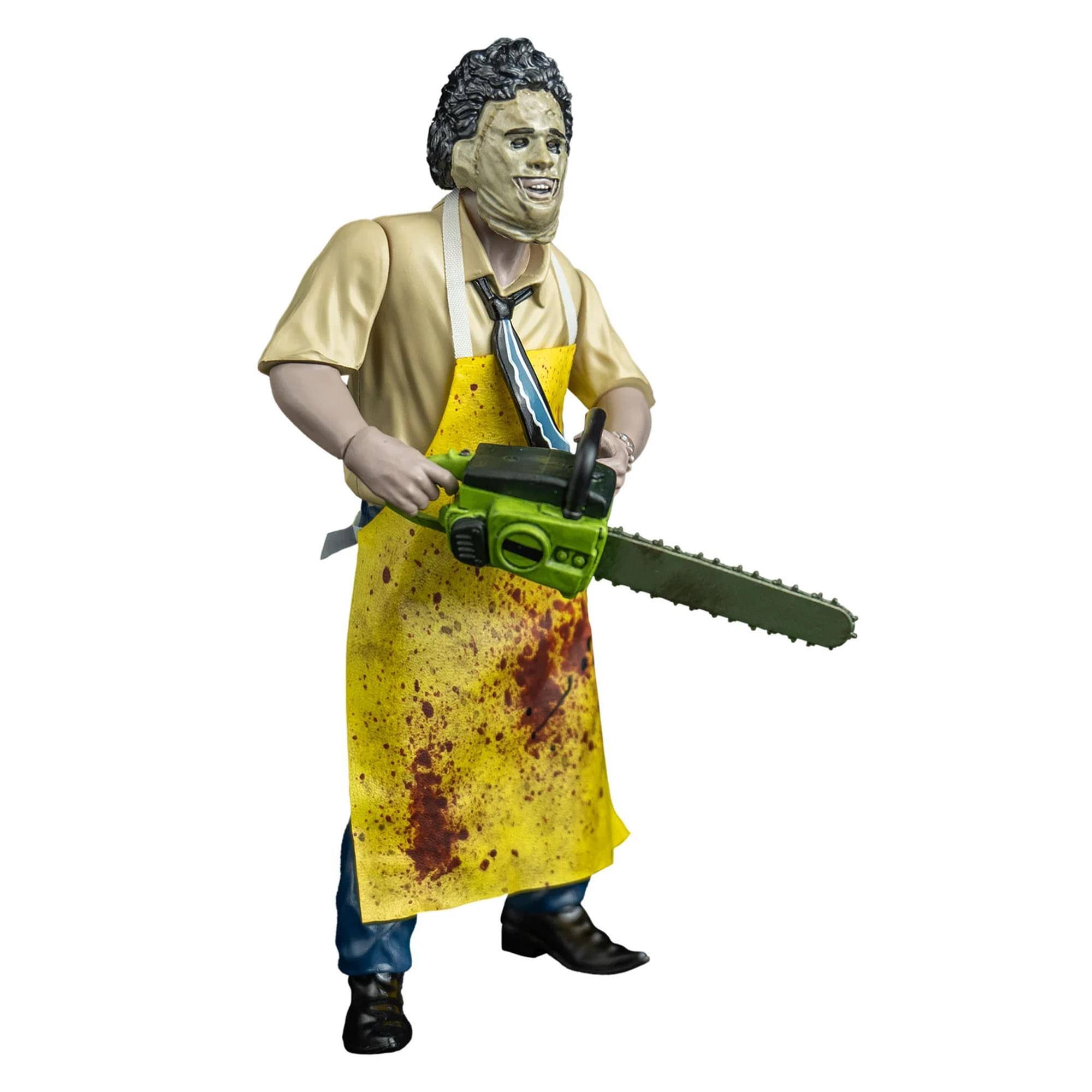Alt View 2. Trick or Treat Studios - The Texas Chainisaw Massacre (1974) 5 Inch Figure | Leatherface (Killing Mask) - Multi-Colored.