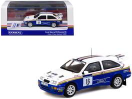 Tarmac Works - Ford Sierra RS Cosworth #16 Saeed Al-Hajri - Steve Bond Rally of New Zealand (1989) Hobby64 Series 1/64 - Multicolor
