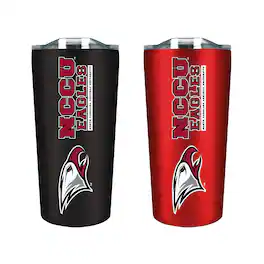The Fanatic Group - North Carolina Central Eagles 18oz. Soft Touch Tumbler Two-Piece Set - Multicolor