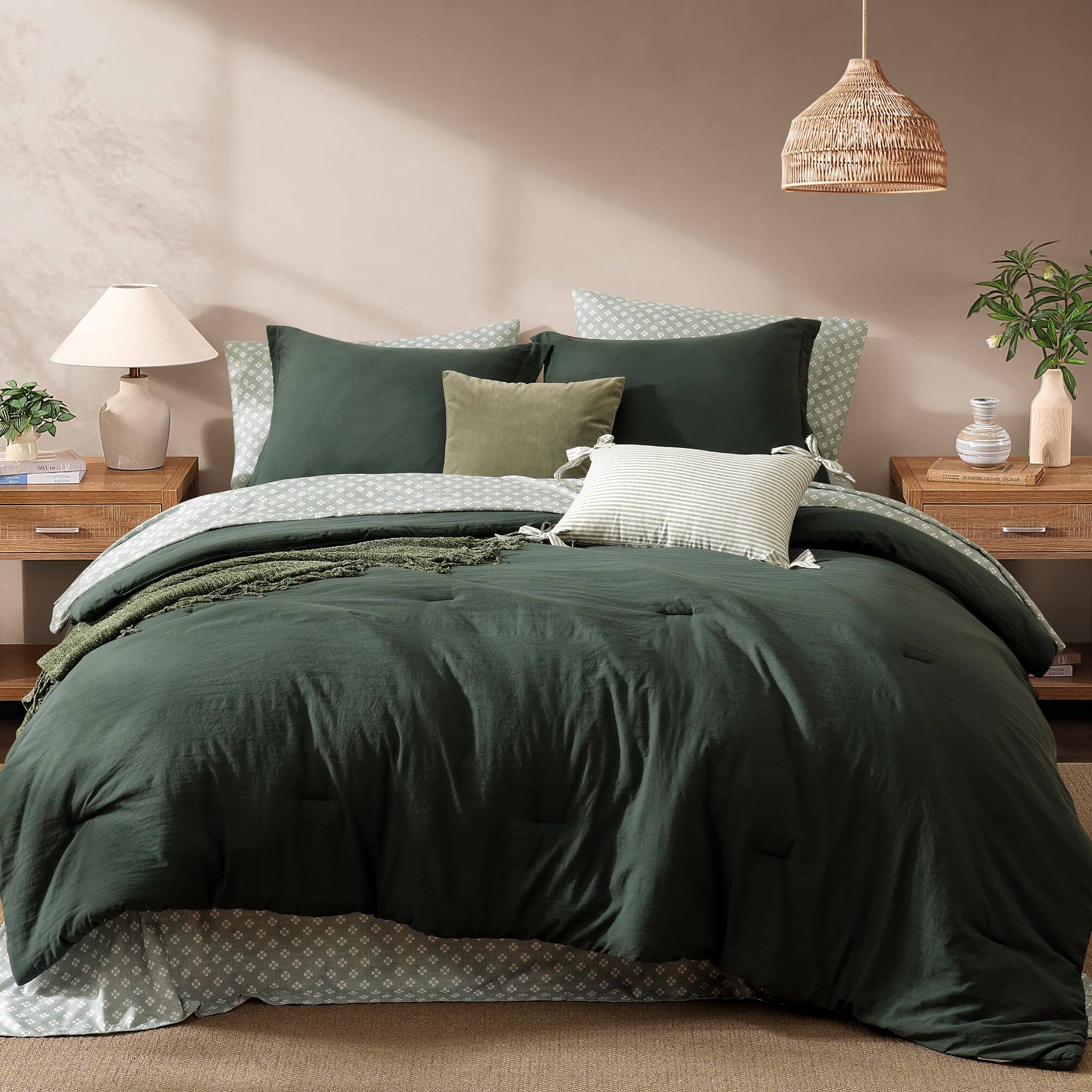 Deep Forest-7Piece-King(102”X90'')