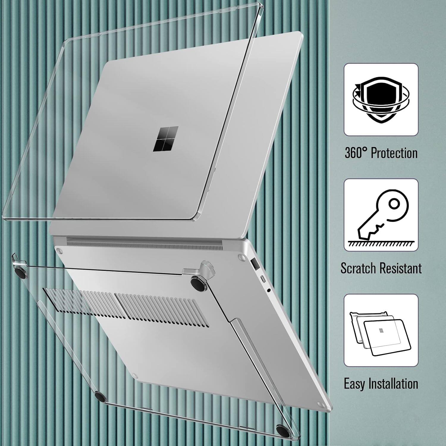 360° Protection  
Scratch Resistant  
Easy Installation