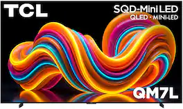TCL - 98" Class QM7L Series 4K UHD HDR SQD-Mini LED Smart TV with Google TV (2026)