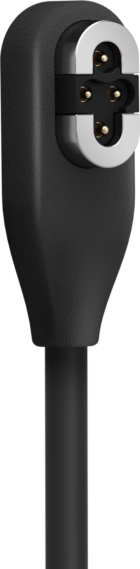 Alt View 1. Shokz - 2' USB-A to 4-Pin Magnetic OpenSwim Pro Charging/Data Cable - Black.