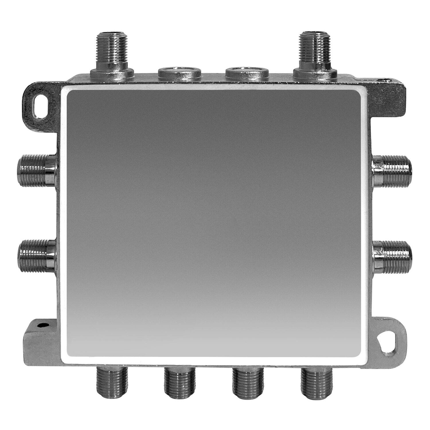 Back. Antennas Direct - 8-Output ClearStream JUICE8 Distribution Amplifier - Silver.