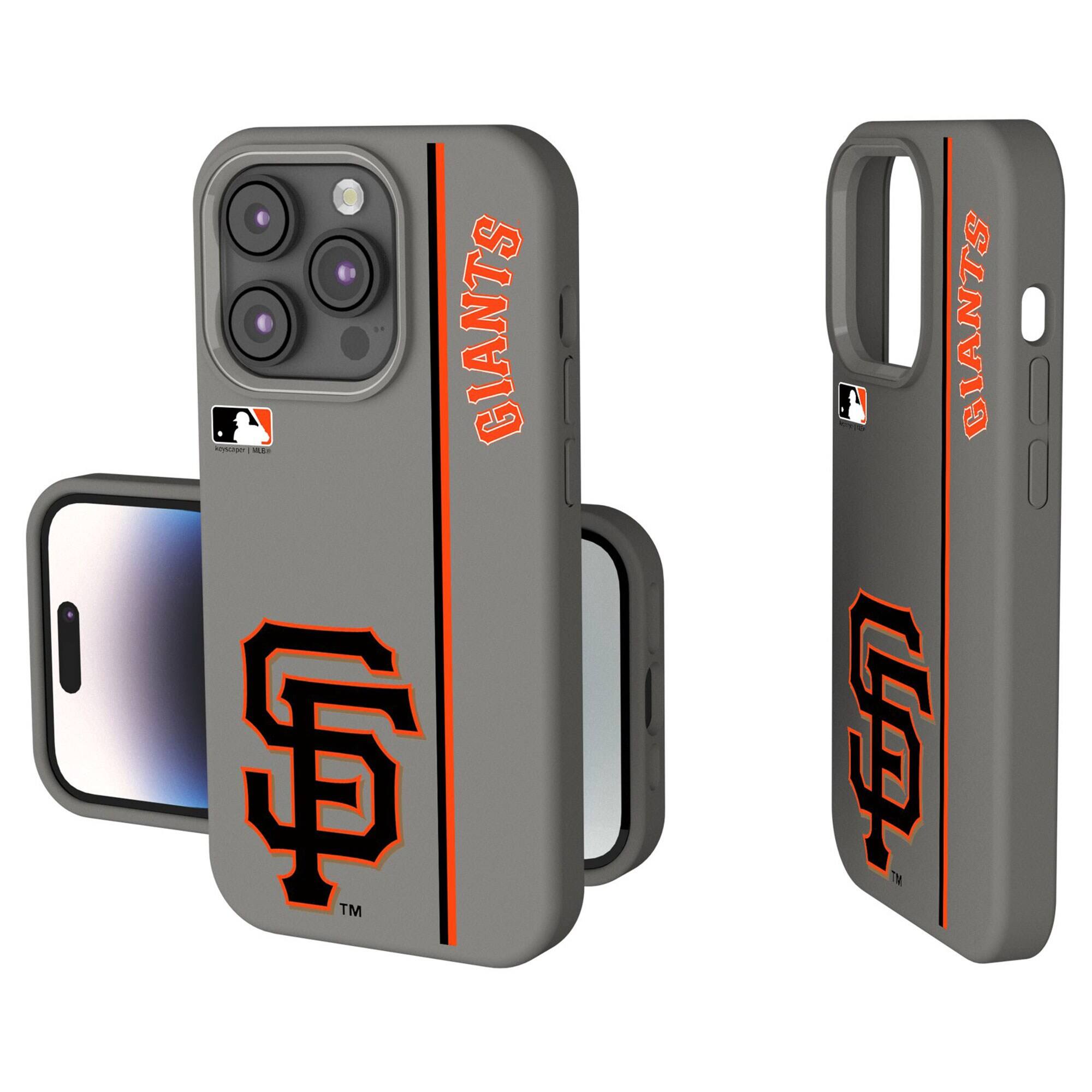 Keyscaper - MLB - San Francisco Giants iPhone Soft Touch Case - 15 Pro - Gray price history on PriceWatchPro