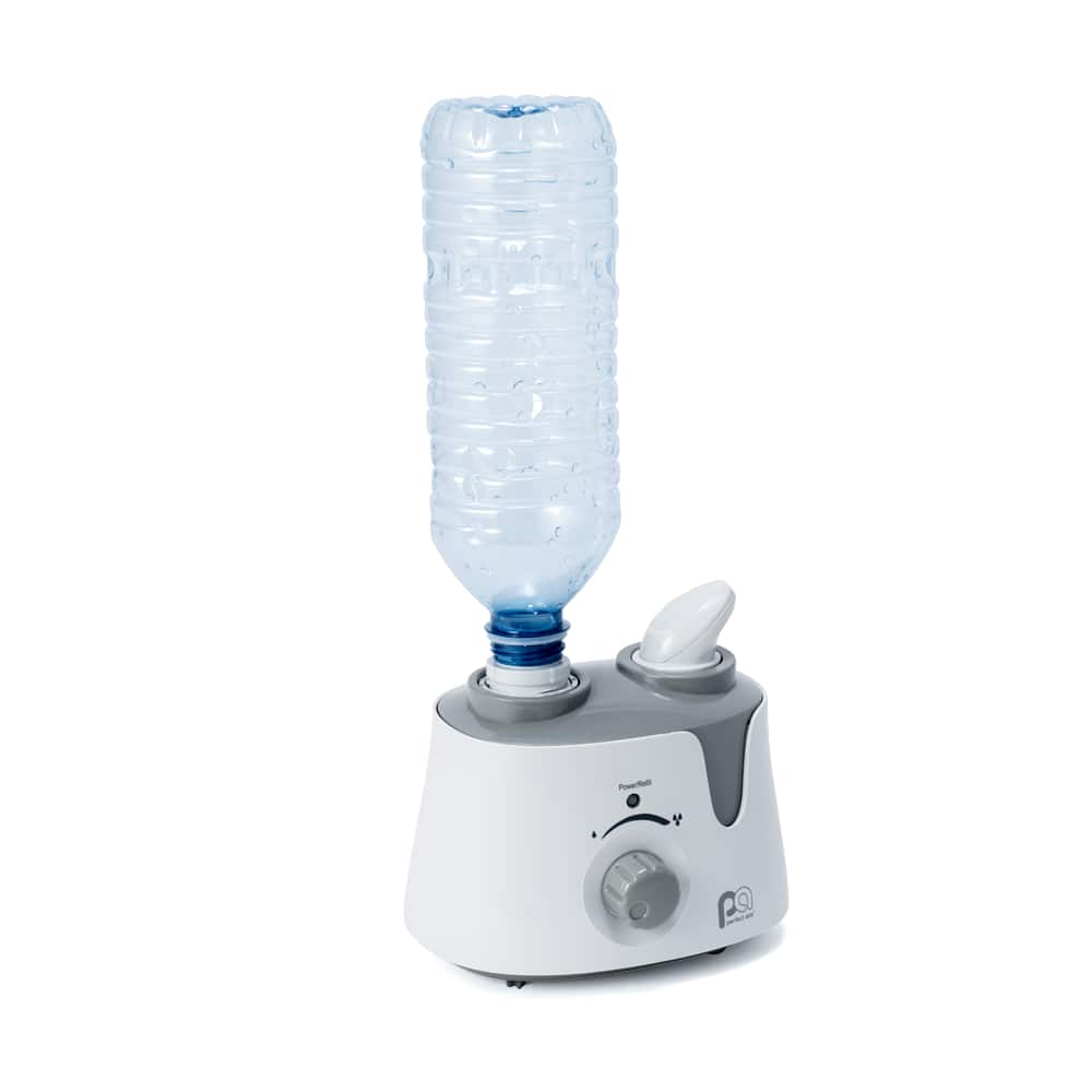 Perfect Aire - Personal Travel Humidifier - Ultrasonic Cool Mist Using a Standard (12-24 oz.) Water Bottle with Auto Shut-Off , Great f - White