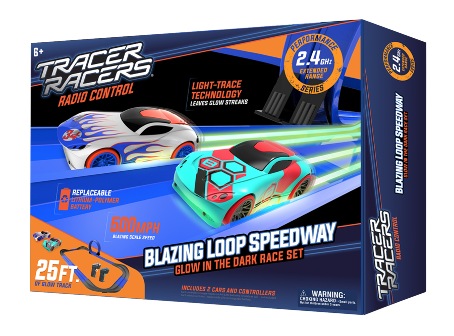 Tracer Racers Blazing Loop Speedway Racing Set 5530419 - Best Buy