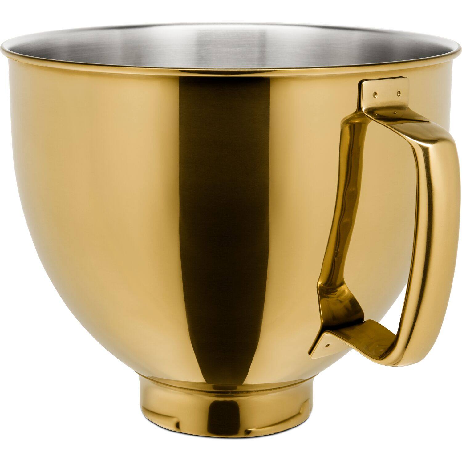 Alt View 1. KitchenAid - 5-Quart Tilt-Head Metallic Finish Stainless Steel Bowl in Radiant Gold - Radiant Gold.