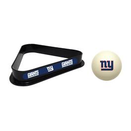 Imperial - New York Giants Cue Ball & Rack Set - White
