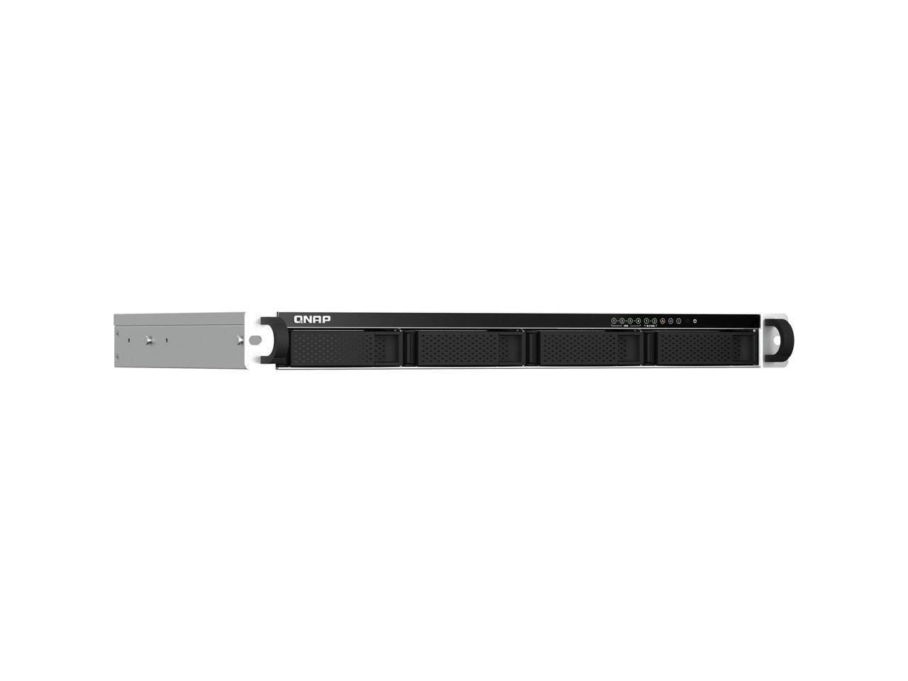Alt View 6. QNAP - QNAP TS-464EU-8G NAS, Intel Celeron N5095, 8GB RAM, 4x HDD/SSD Bays.