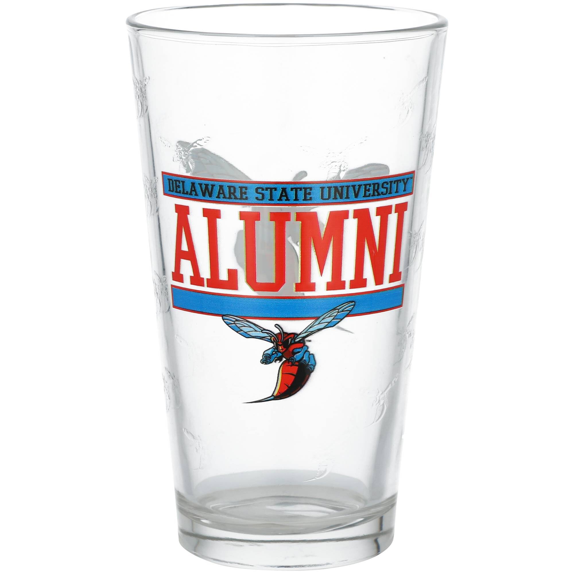 Photos - Glass Indigo Falls - Delaware State Hornets 16oz. Alumni Pint  - Multicolor 4323197 