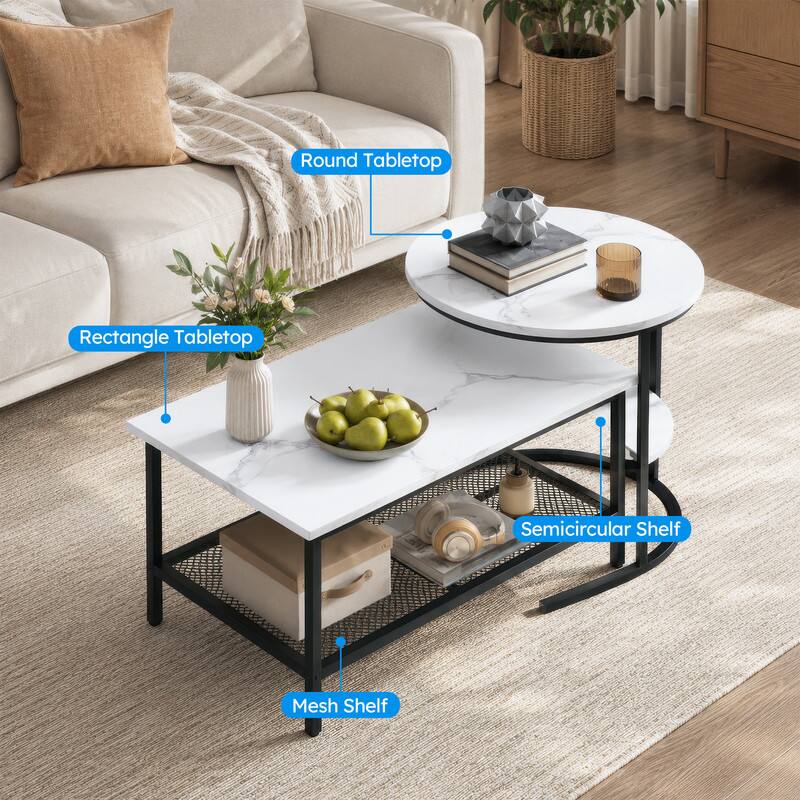 Round Tabletop  
Rectangle Tabletop  
Semicircular Shelf  
Mesh Shelf