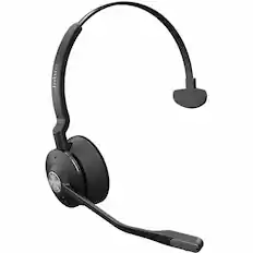 Front. Jabra - Jabra Engage 65 SE Headset - Mono - Wireless - Over-the-head - Monaural - Supra-aural - Black - Black.