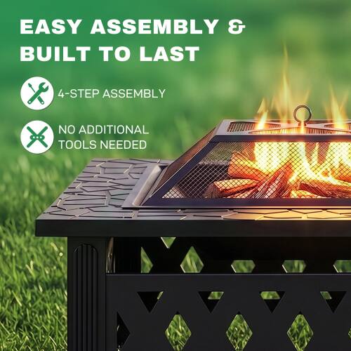 EASY ASSEMBLY & BUILT TO LAST

4-STEP ASSEMBLY

NO ADDITIONAL TOOLS NEEDED