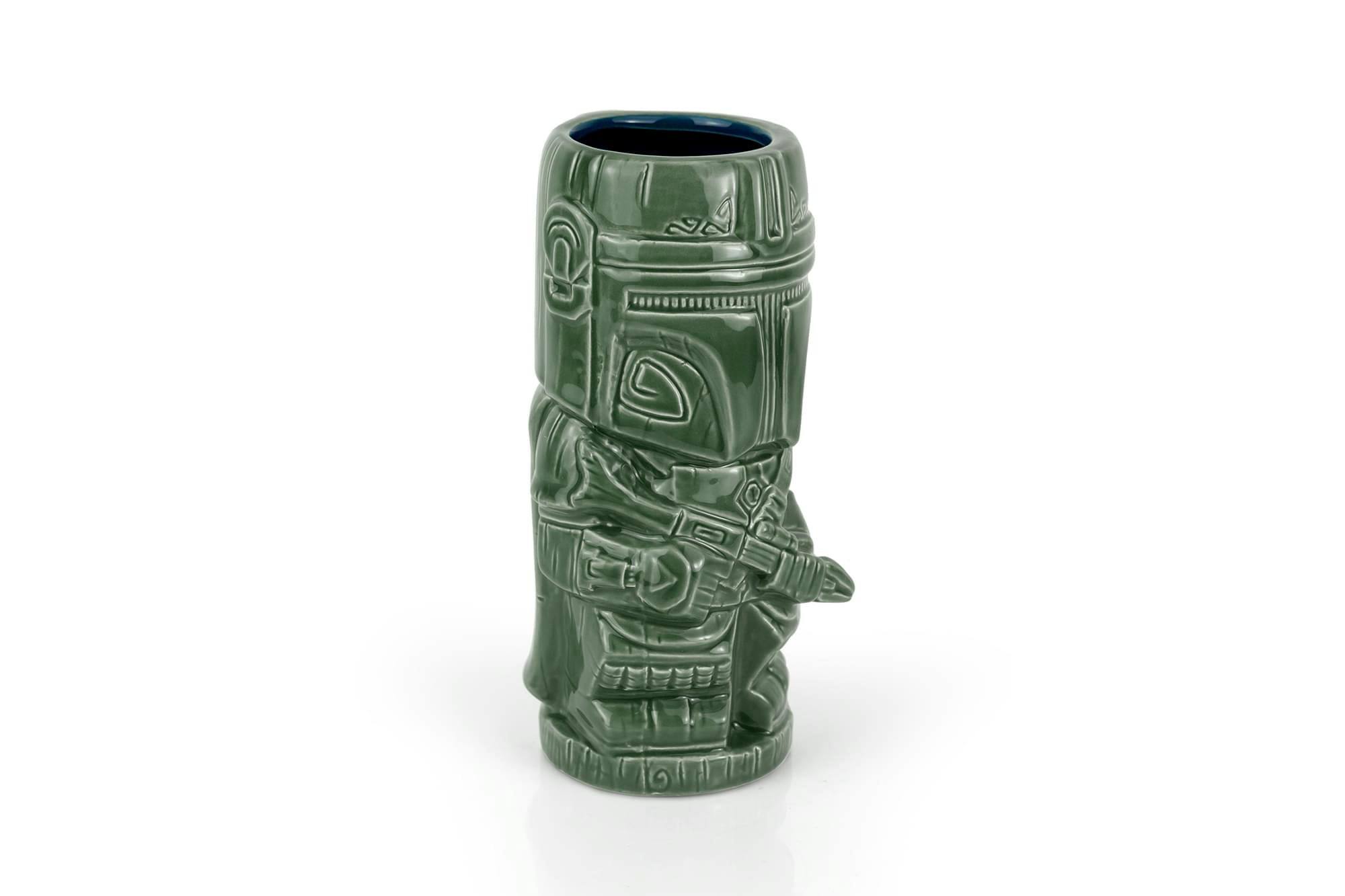 Alt View 1. Star Wars - Geeki Tikis Star Wars The Mandalorian Mando Mug | Ceramic Tiki Cup | 20 Ounces - Green.