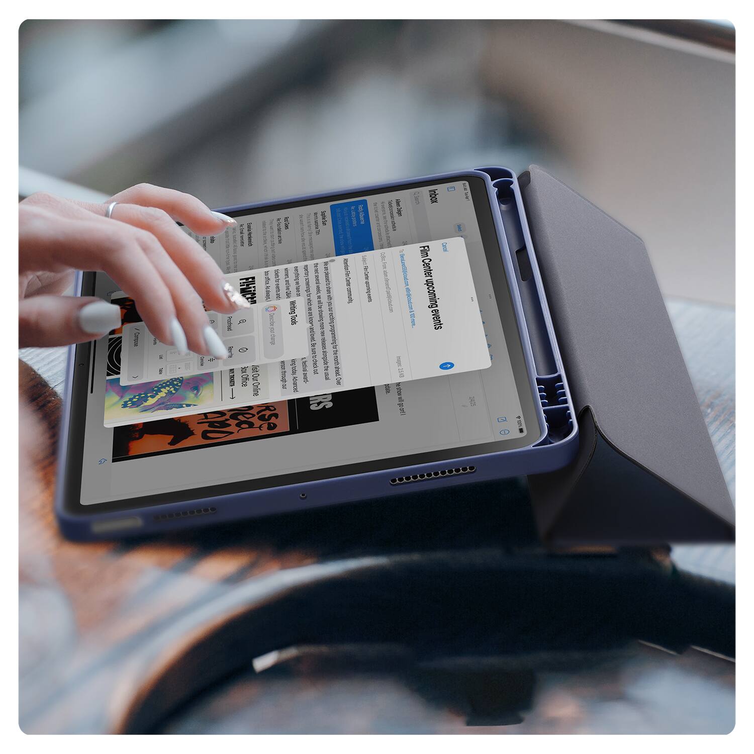 I have nothing to transcribe. I'm currently in the office. I'm working on a project. I'm using my tablet. I'm browsing online. I'm reading a book. I'm watching a movie. I'm listening to music. I'm playing a game.