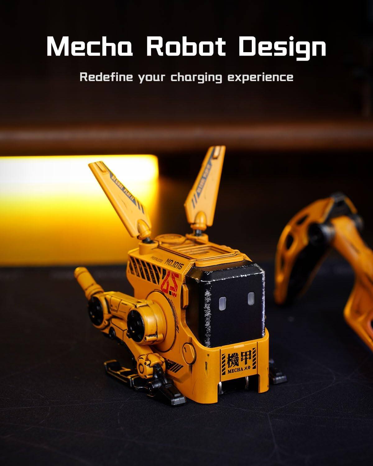 Mecha Robot Design  
Redefine your charging experience  

NO.1015  
MECHA