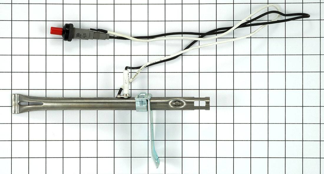 Alt View 2. Weber - Weber - WEB10469 BRNR ASSY PERFORMER 2005 BB burners and venturi.