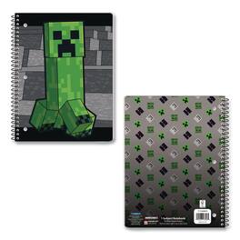 Innovative Designs - Licensed Spiral Notebook Minecraft 1 Subject Wide/Legal Rule Multicolor Cover 10.5 x 8 Sheets