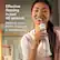 Effective flossing in just 60 seconds
Removes up to 99.9% of plaque in treated areas¹