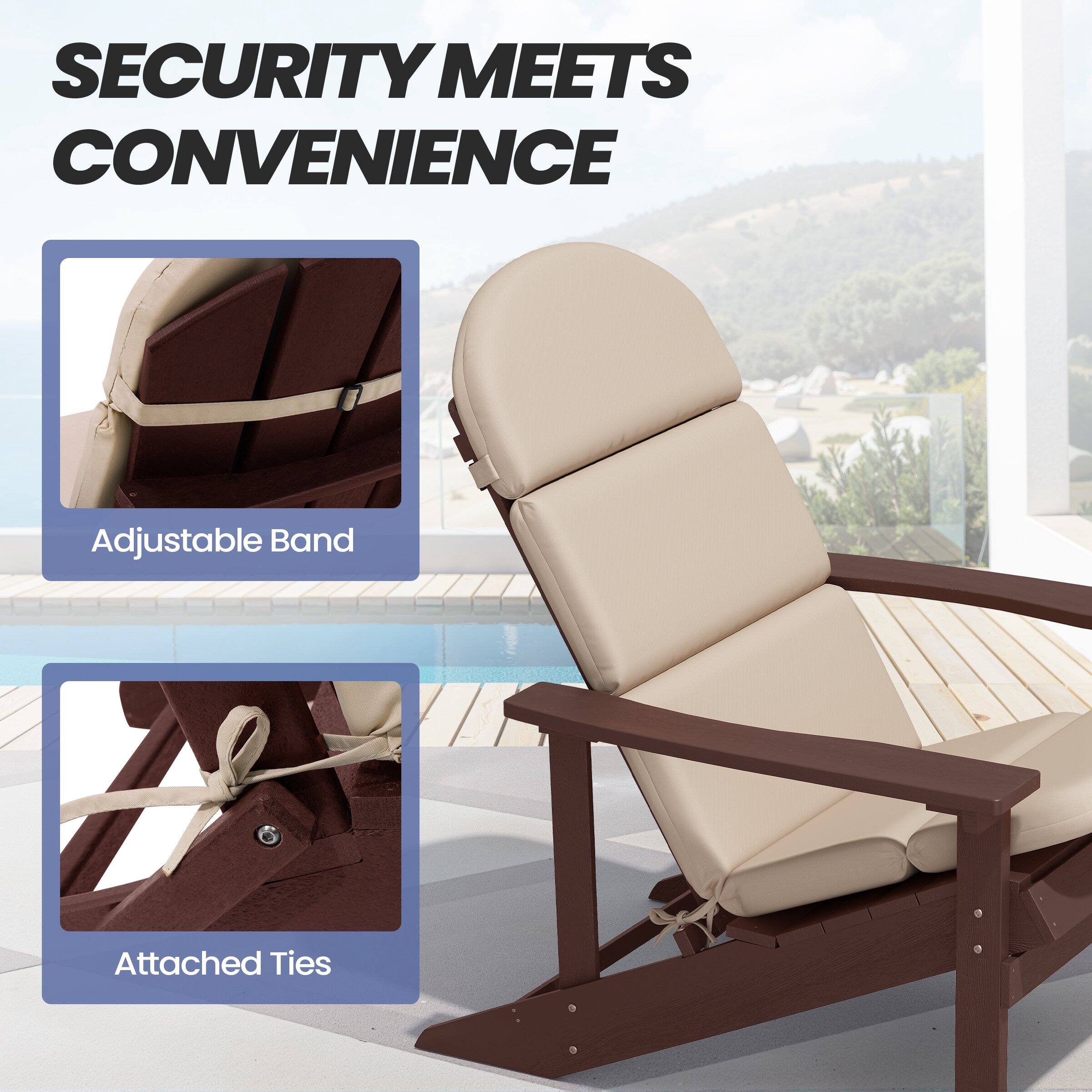 SECURITY MEETS CONVENIENCE

Adjustable Band

Attached Ties