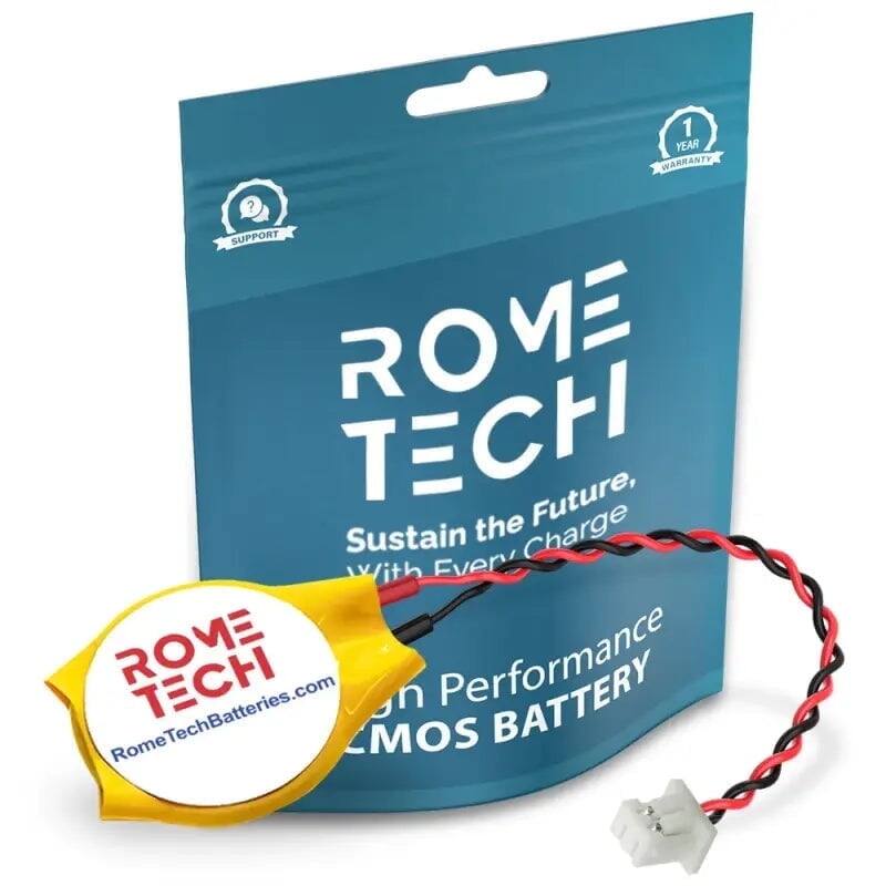 1 YEAR WARRANTY  
SUPPORT  
ROME TECH  
Sustain the Future, With Every Charge  
Performance MOS BATTERY  
RomeTechBatteries.com