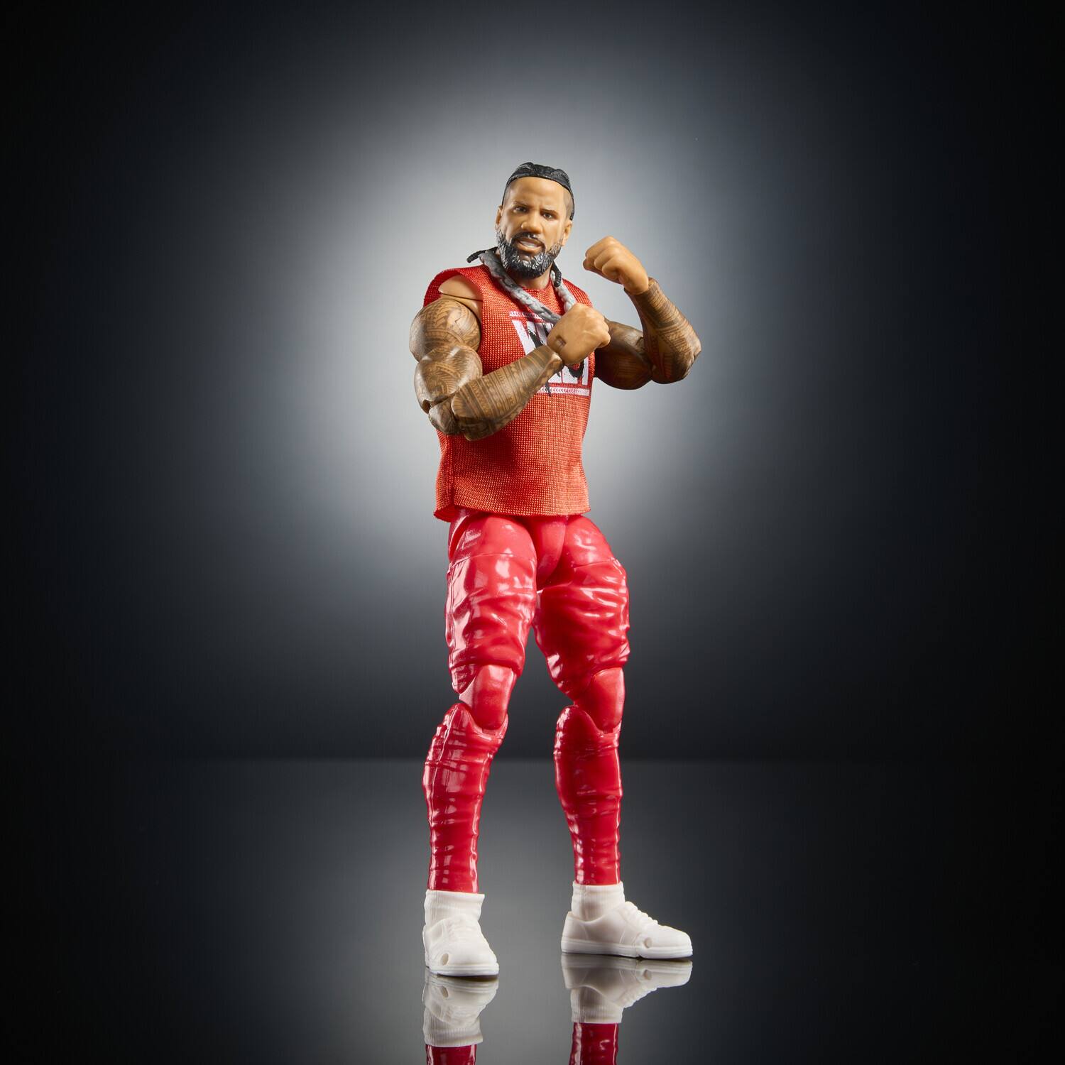 Alt View 3. Mattel - Mattel Collectible - WWE Ultimate Edition 6" Jimmy Uso Action Figure   - COLLECTIBLES - Multicolor.