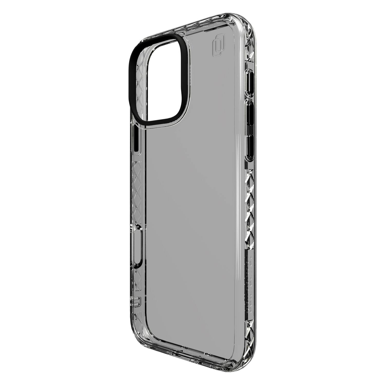 Left. Cellhelmet - Altitude X Series Case iPhone 16 Pro Max Crystal Clear - Crystal Clear.