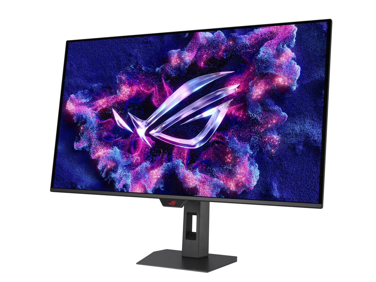 Alt View 2. ASUS - ASUS ROG Strix 32" 4K OLED Gaming Monitor (XG32UQWMS) - 4K@240Hz/FHD@480Hz, 0.03ms, G-SYNC - Black.