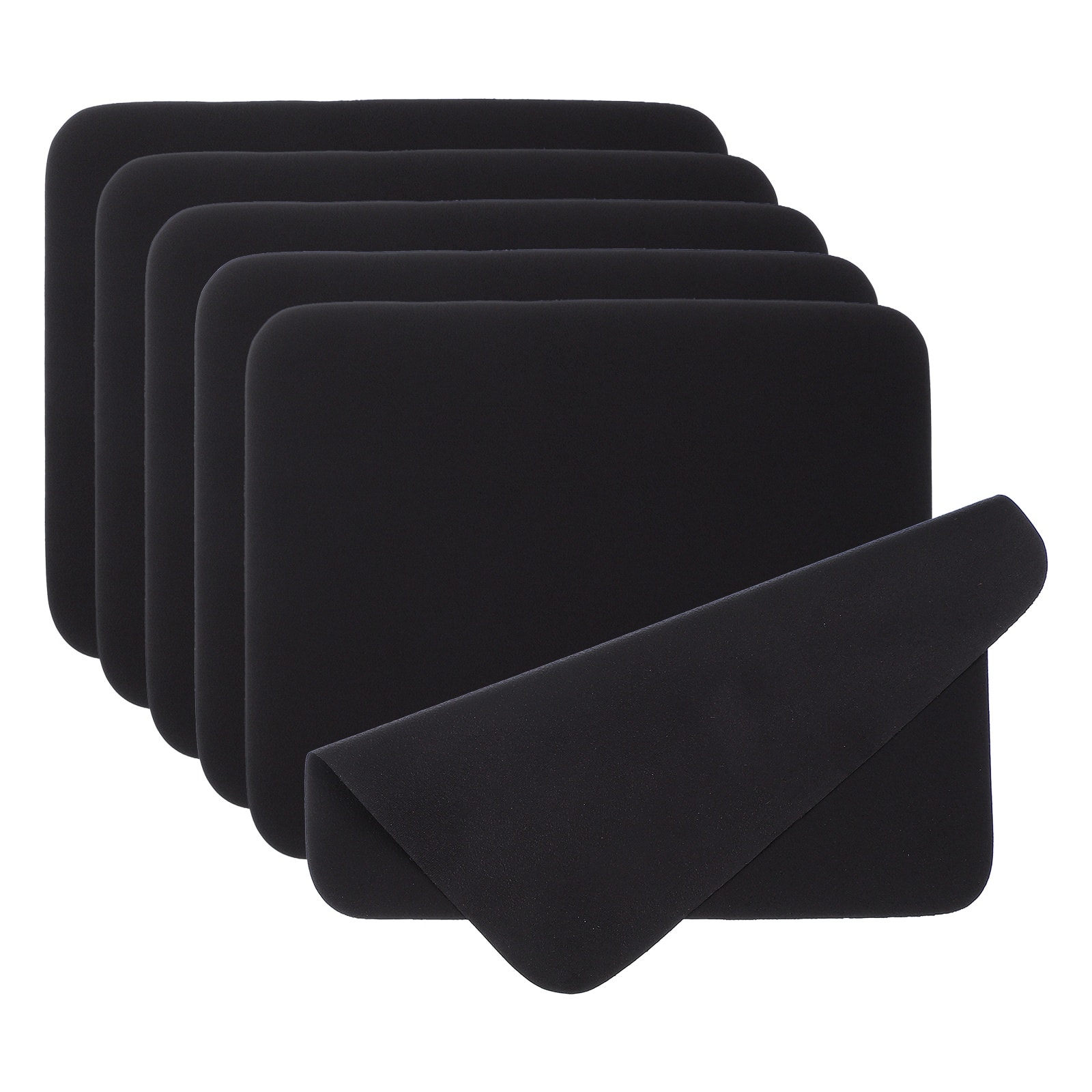 "Unique Bargains - Glasses Cleaning Cloth 6.9""x5.7"", 6pcs Microfiber Suede Cleaner Cloth for Lens, Eyeglasses, Screens, Phones - Black" price history on PriceWatchPro