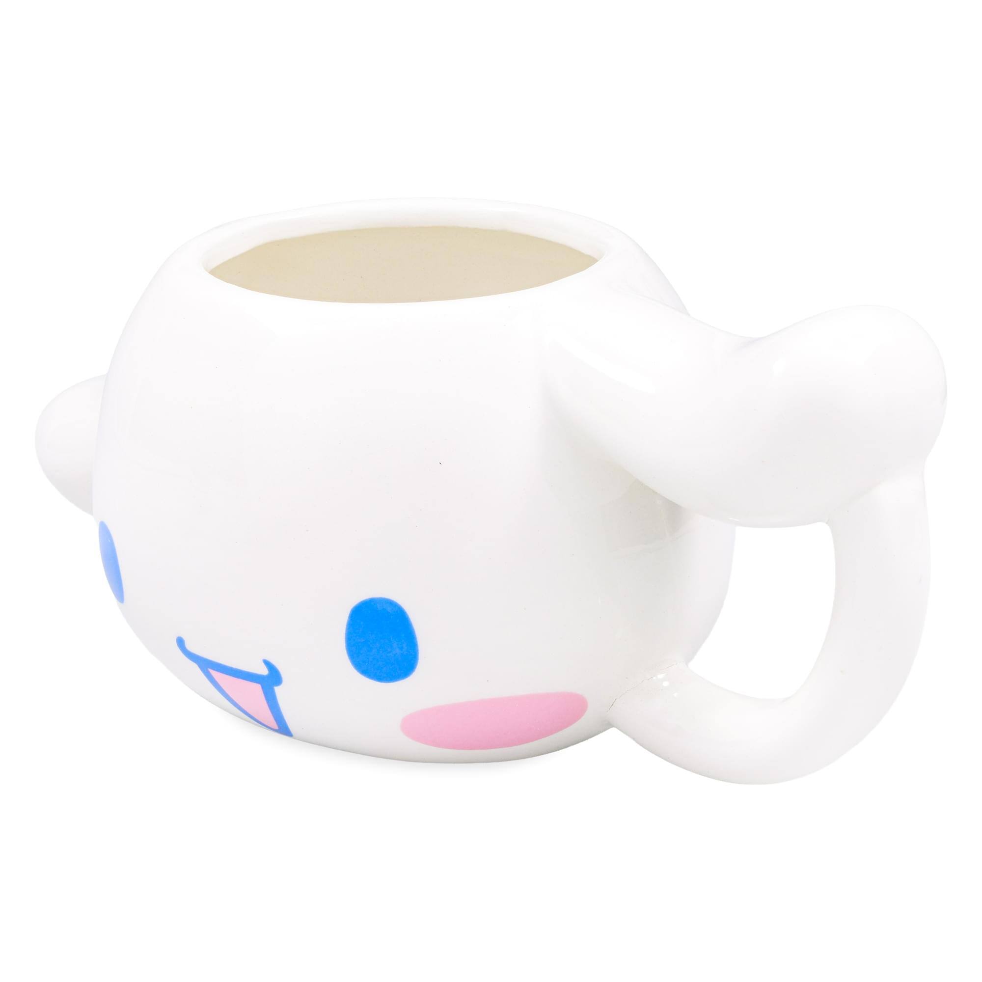 Alt View 1. Silver Buffalo - Sanrio Cinnamoroll Sculpted Ceramic Mug | Holds 20 Ounces - White.