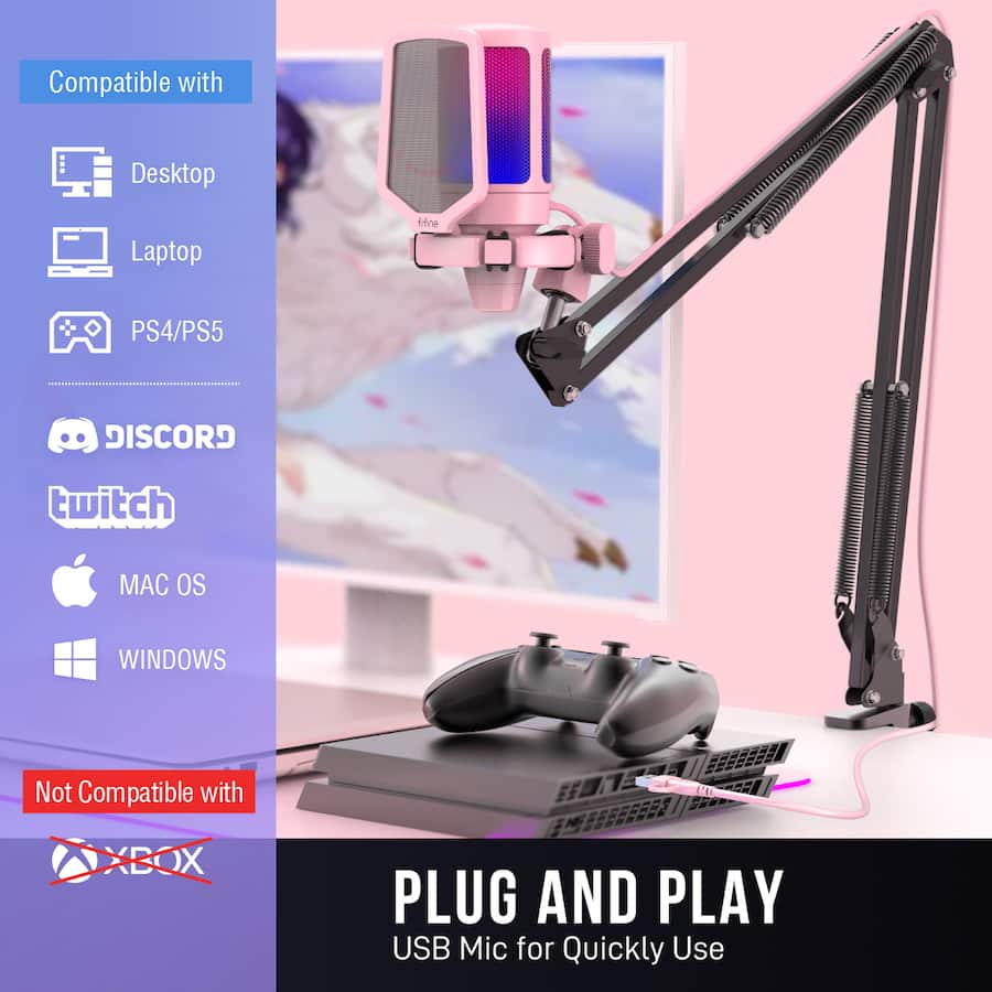 LED Light Microphone Gaming Headset Gaming Headphones RGB USB Wired PC 3.5mm Earphones & Headphones - Microphone Gaming Headset And USB Gaming Headset Price